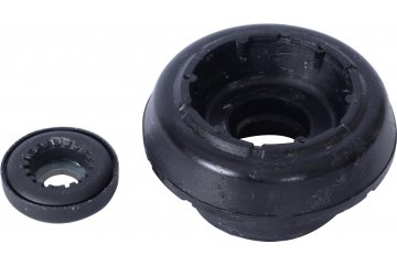 Front suspension shock absorber mounting, with bearing